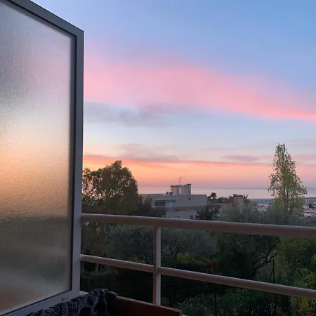 Charmant Studio Tout Confort, Climatise Avec Terrasse A Vue Mer * 니스