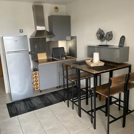 아파트 Charmant Studio Tout Confort, Climatise Avec Terrasse A Vue Mer